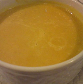  Kürbis-Birnen Suppe
